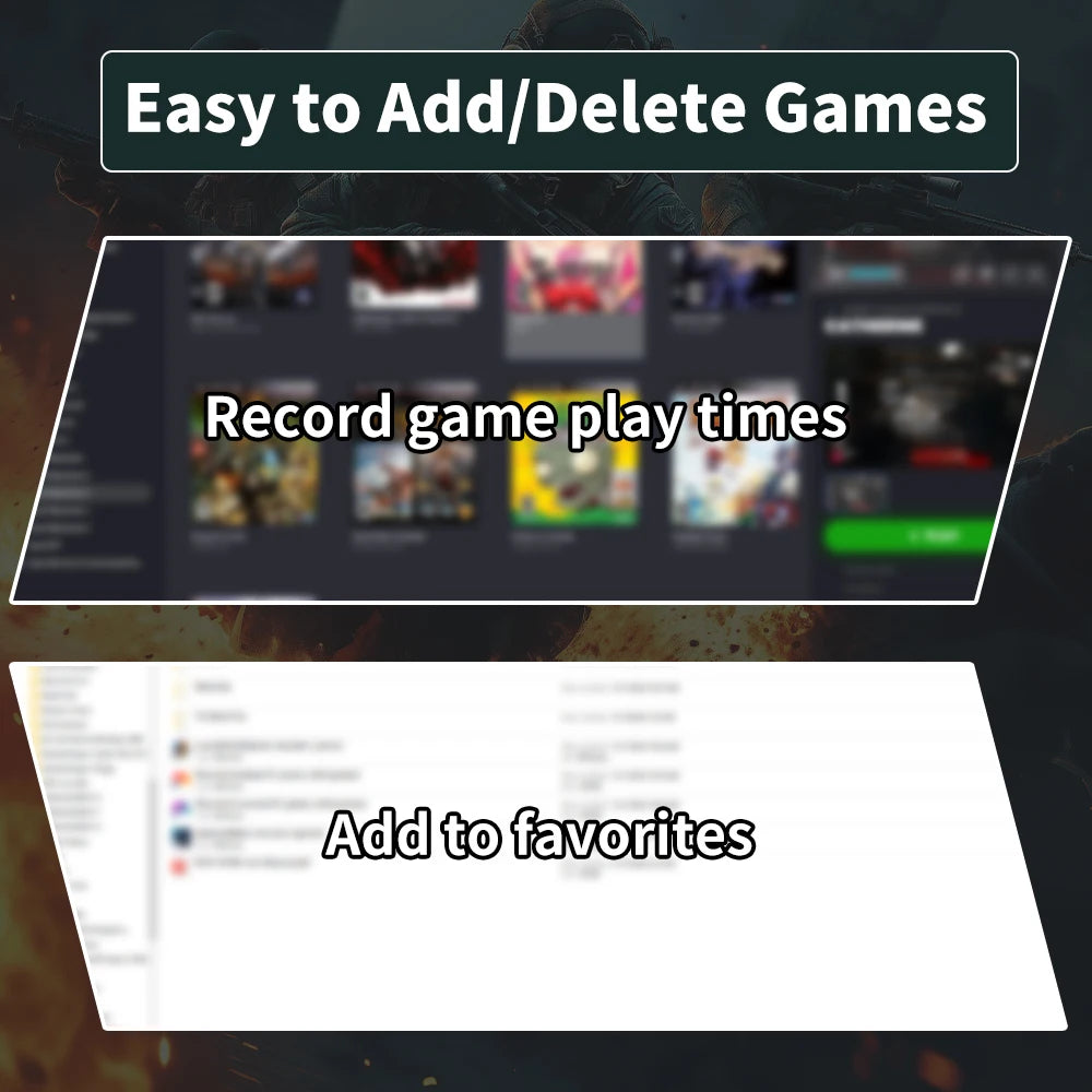 Play Zone 1TB Gaming SSD 80+ Emulator for PS5/PS4/Switch/XBOX/PS3/PS2 with 16191 Games Playnite&Launchbox&Retrobat for PC/Laptop