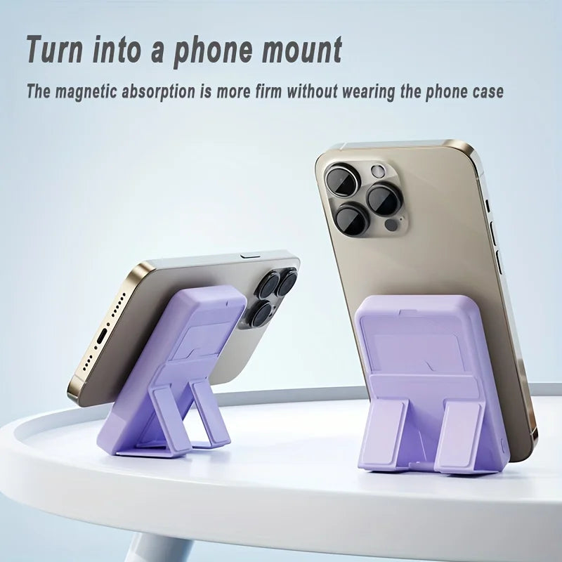 Large capacity 10000 mAh portable charging treasure, support dual device fast charging, travel daily multi-functional convenient