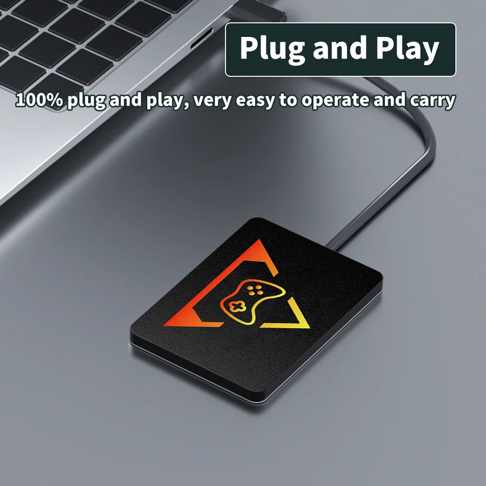 Play Zone 1TB Gaming SSD 80+ Emulator for PS5/PS4/Switch/XBOX/PS3/PS2 with 16191 Games Playnite&Launchbox&Retrobat for PC/Laptop
