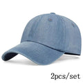 Unisex Light Board Denim Washed With Water Baseball Caps Spring And Autumn Outdoor Adjustable Casual Hats Sunscreen Hat