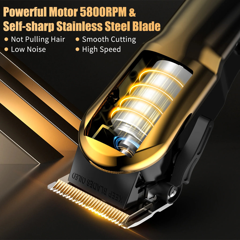SEJOY Electric Shaver for Men,Hair Trimmer,Nose Hair Scissors,Facial Cleanser, Facial Massager Rechargeable Shaving Machine